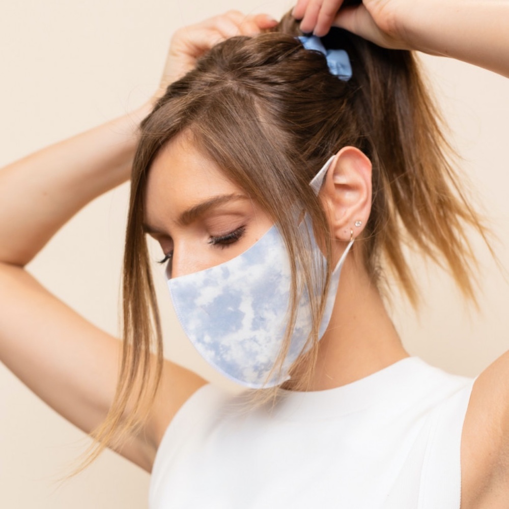 2 for $18 Tie Dye Face Mask